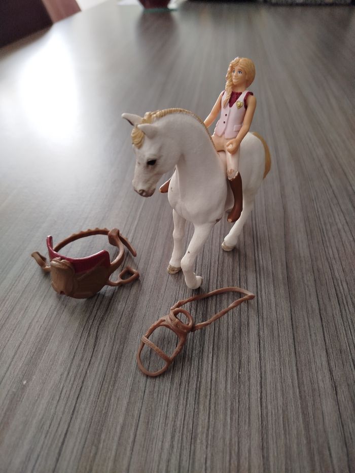 Cavalière et son cheval Schleich - photo numéro 6