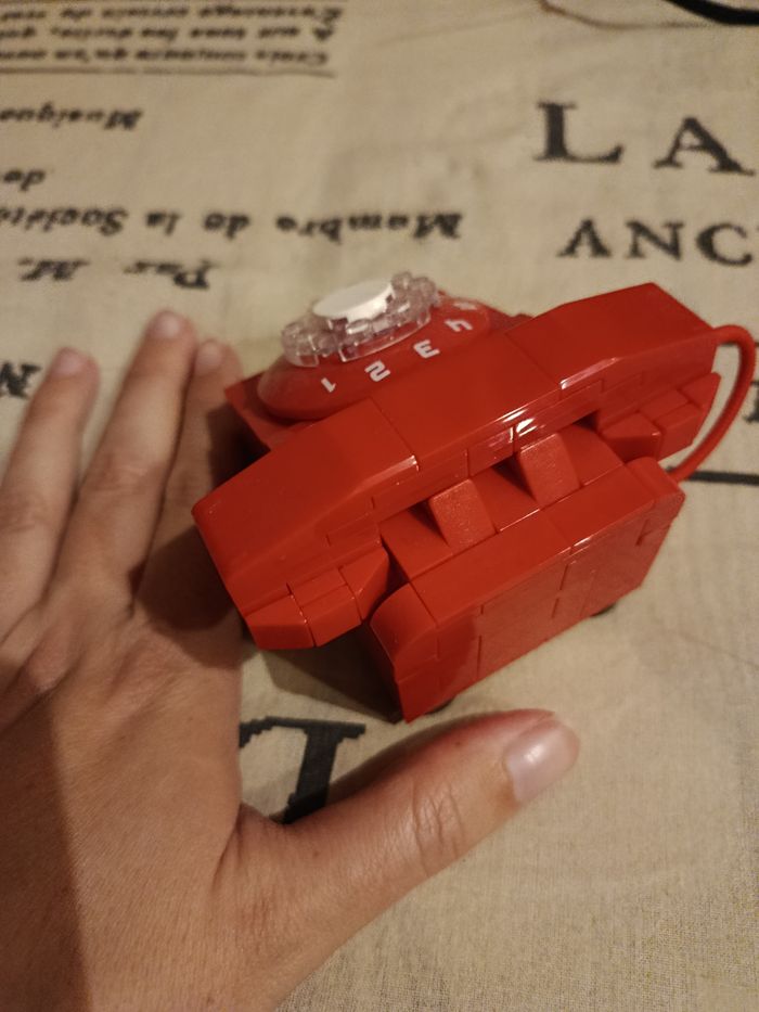 Capsule surprise max Retro - téléphone rouge - photo numéro 8