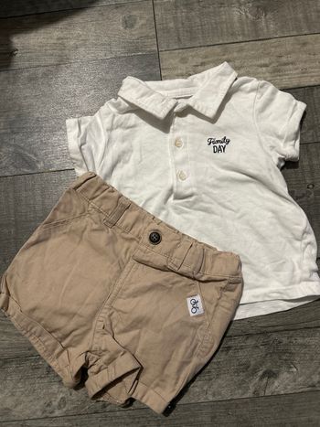 Ensemble polo short 