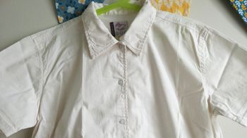 Chemisier billabong taille 5 blanc pressions