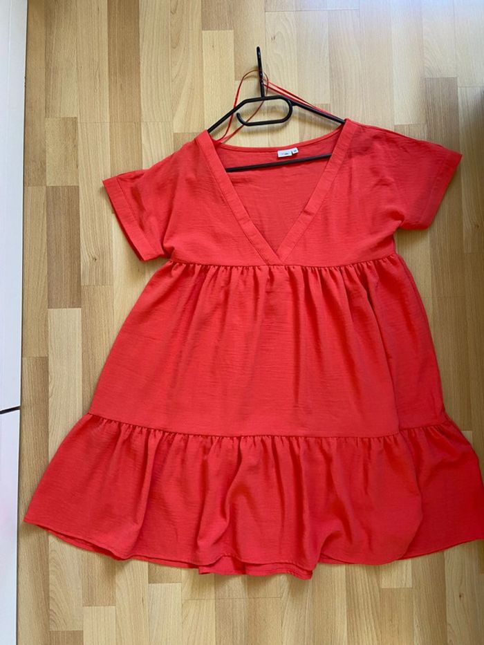 Robe patineuse corail taille M neuve - photo numéro 4