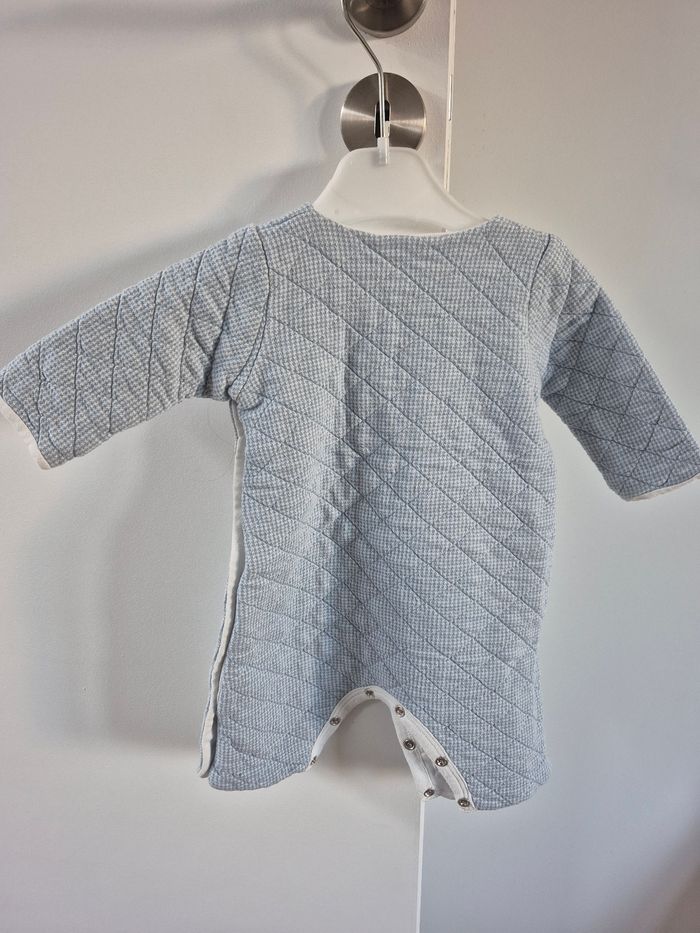 Combinaison molletonné Petit Bateau 1 mois - photo numéro 2