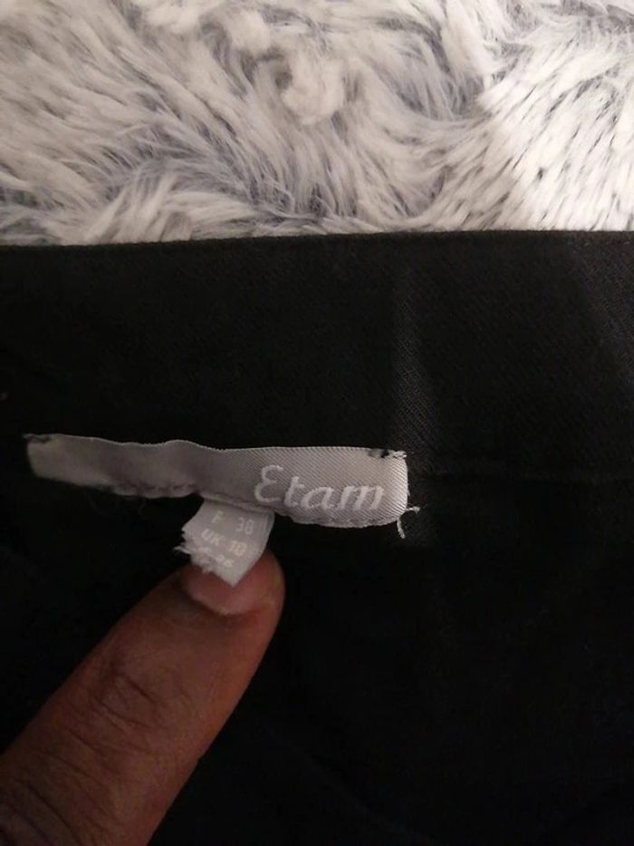 haut et t-shirt etam noir taille S - photo numéro 3