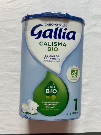 Lait Gallia Calisma Bio 1