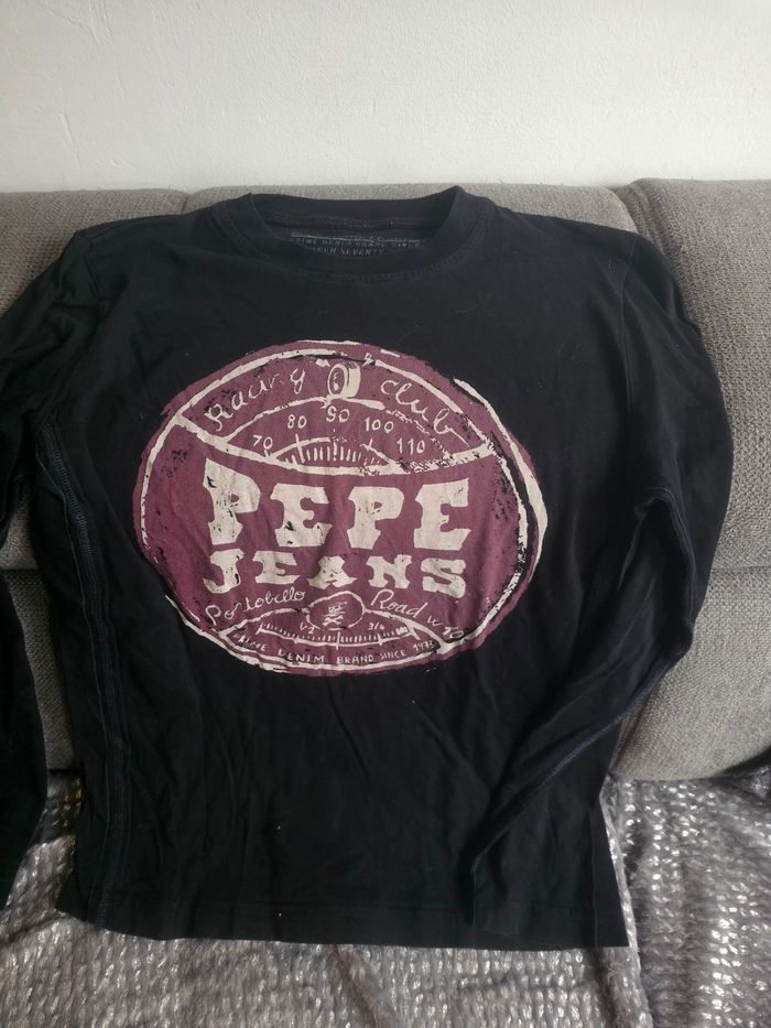 Lot tee-shirts manches longues 14 ans - photo numéro 6