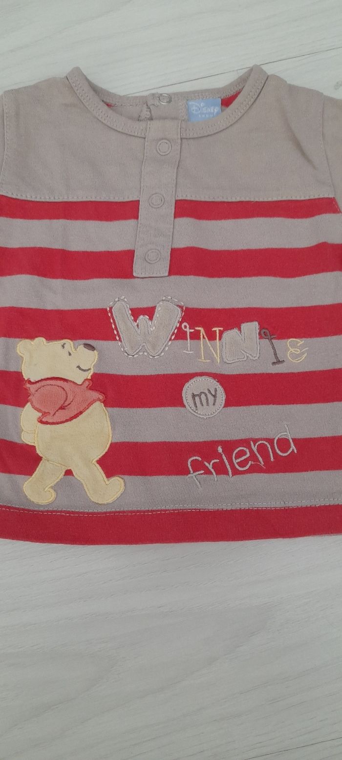 Tee-shir manches longues T 6 mois - photo numéro 2