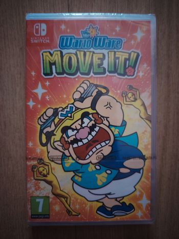 Jeu Wario Ware move it switch neuf sous blister 