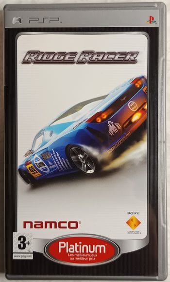 Ridge racer PSP PAL FRA Sony Playstation Portable notice incluse