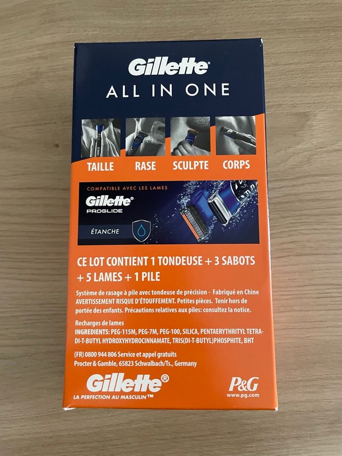 Kit rasage - Tondeuse All-in-One - Gillette - photo numéro 2