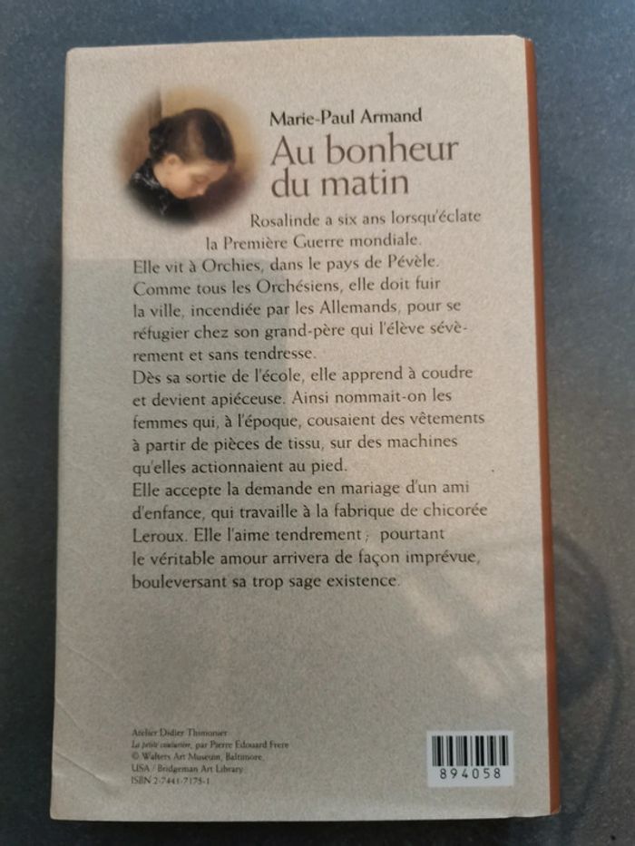 Livre au bonheur d'un matin - photo numéro 2