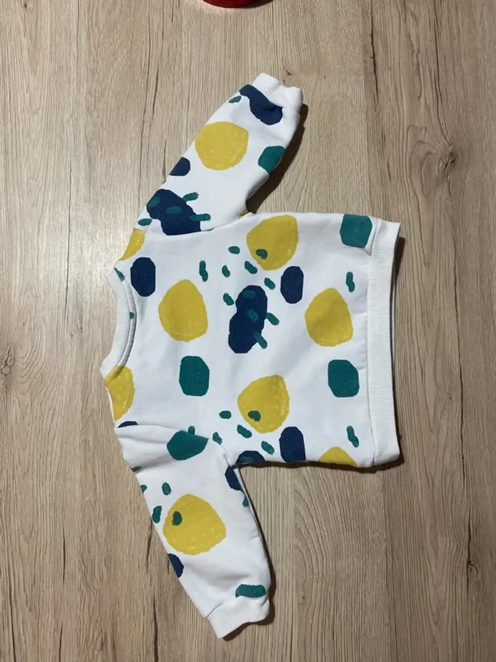 Pull hiver molletonné bébé garçon 6 mois Tape à l’œil - photo numéro 5
