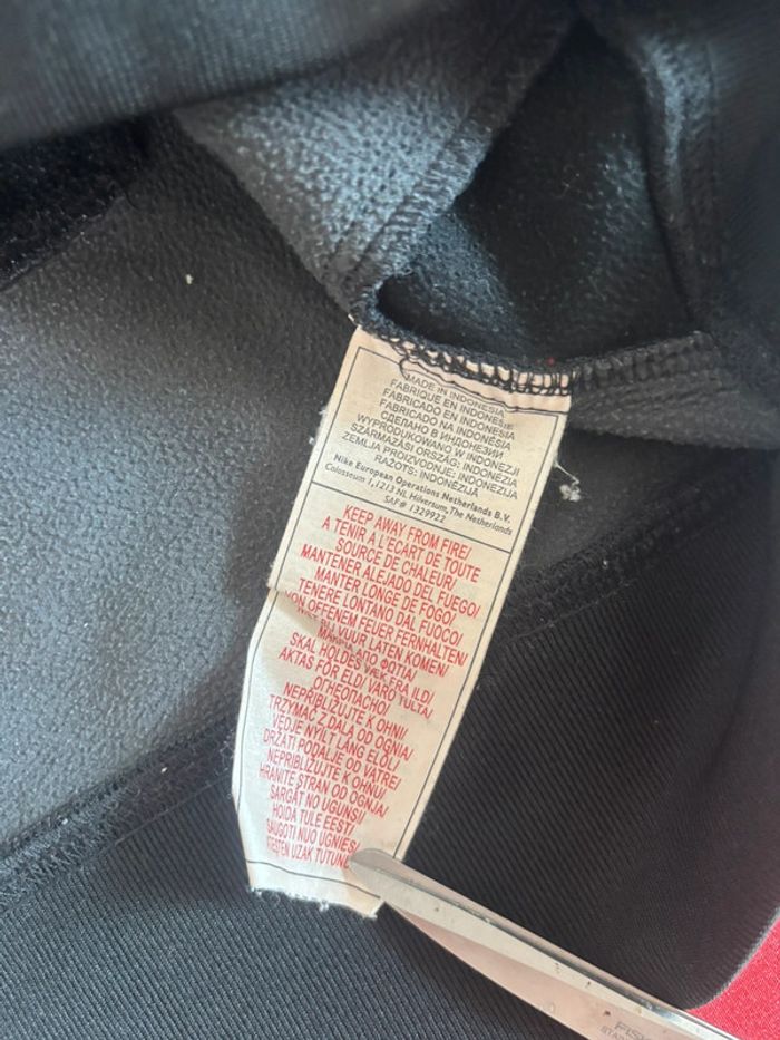 Sweat à capuche Nike noir taille L enfant - photo numéro 8