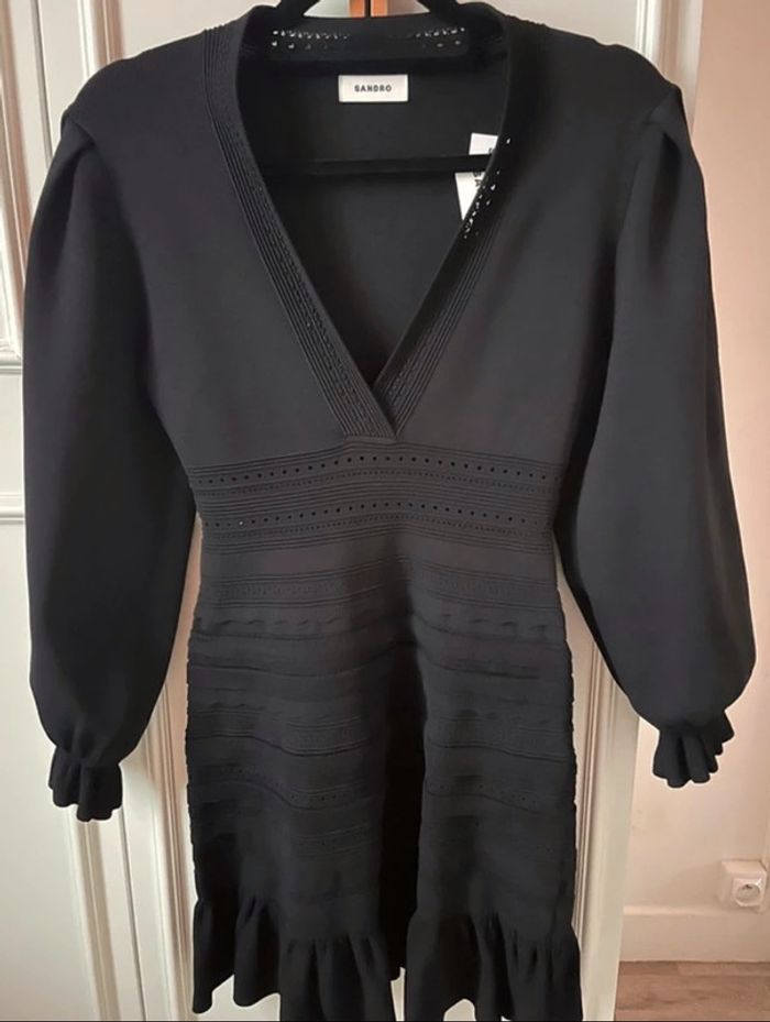 Robe noire Sandro - photo numéro 2