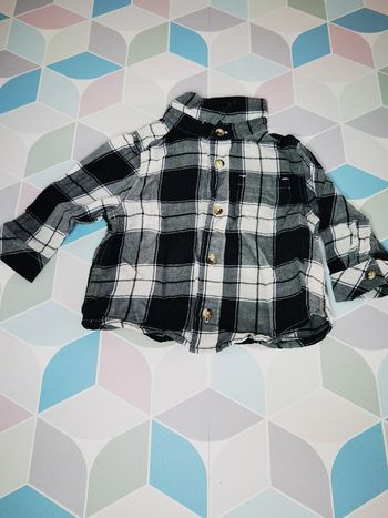 D2424 - chemise garçon 6 mois