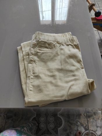 Jegging jaune clair 44