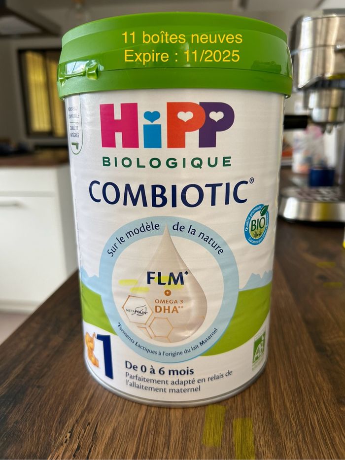 Lait Hipp combiotic 1er âge