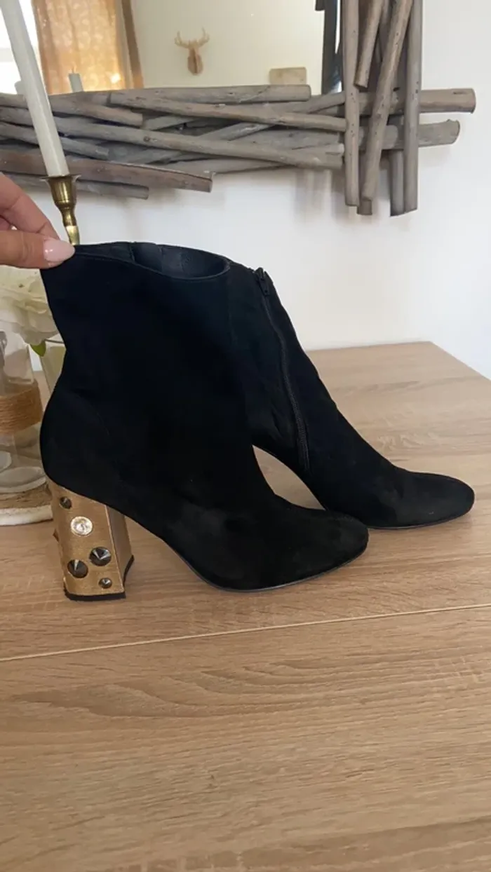 Bottes Cuir Swarovski - photo numéro 2
