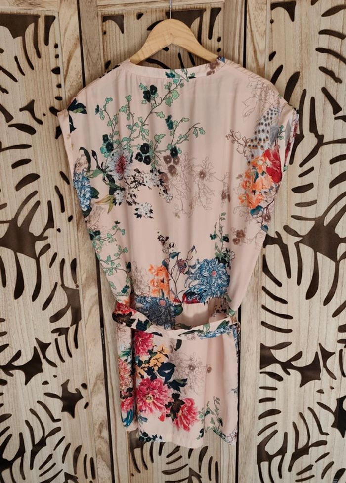 Robe kimono imprimé fleurs T 38 Promod - photo numéro 8