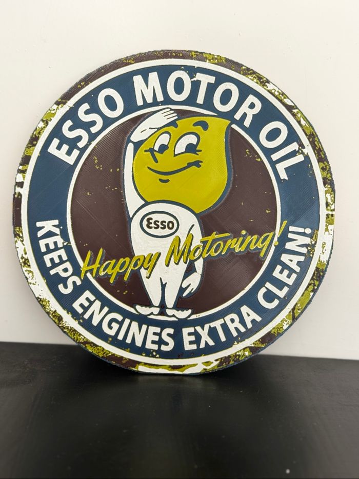 Hueforge vintage ESSO