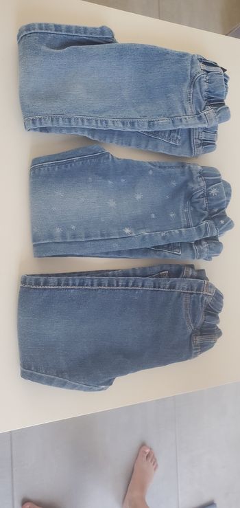 Lot de 3 jegging fille 5 ans