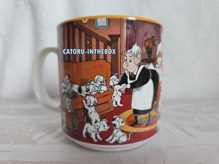Tasse / Mug / Cup scène Disney Classics 101 Dalmatiens Pongo Perdita Dalmatians - photo numéro 7