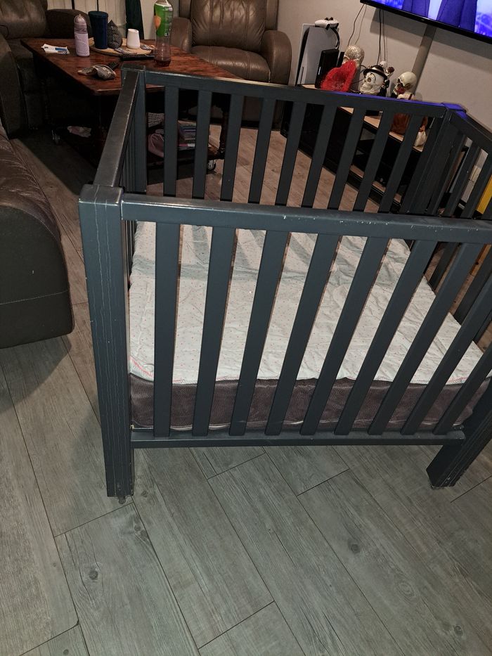 Parc en bois bébé - photo numéro 7