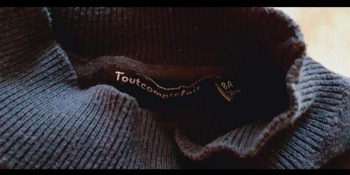 Sweat léger col haut fille 8-9 ans / Tout compte fait - photo numéro 3