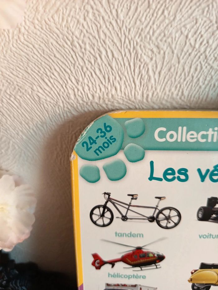 Livre cartonné – Les véhicules – Collection Petits Pas - photo numéro 2