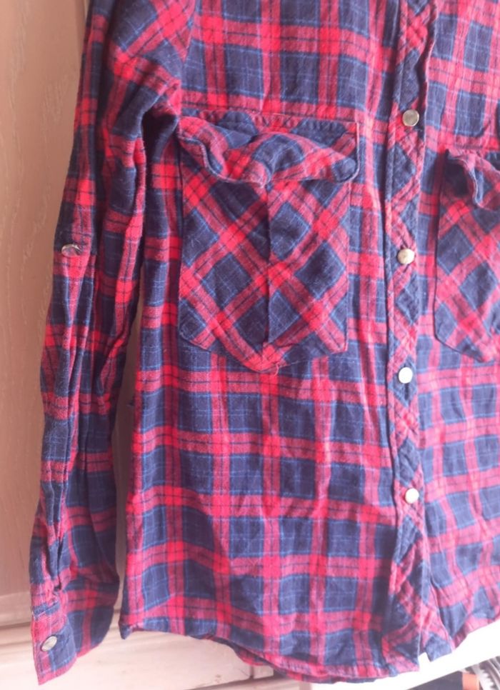 Chemise à carreaux CC collection - photo numéro 3