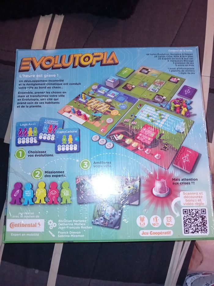 Jeu société evolutopia neuf - photo numéro 2