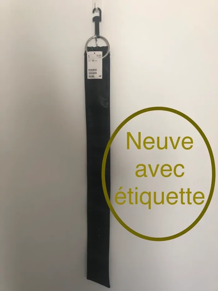 Ceinture large grosse boucle H&M