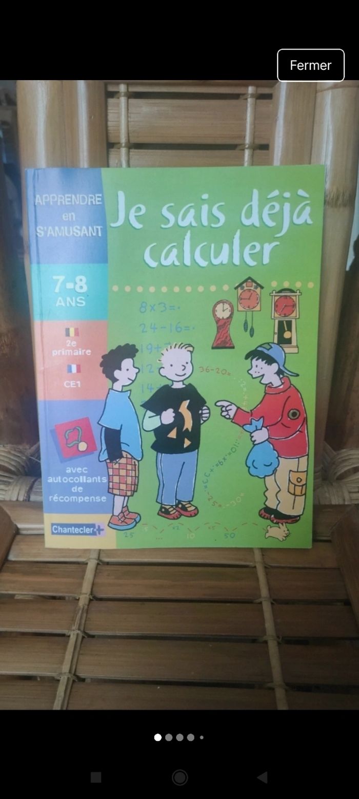 Je ces déjà calculé - photo numéro 2