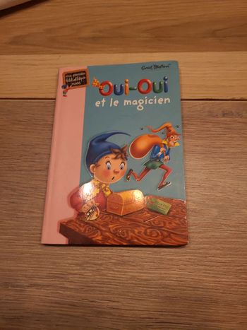 Livre oui oui et le magicien