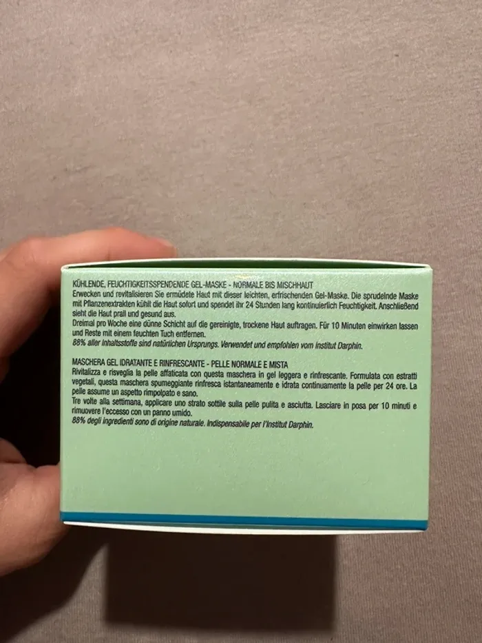 Masque gel rafraîchissant hydratant darphin Paris - photo numéro 6