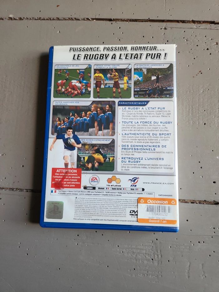 Jeu Rugby 2004 PS2 - photo numéro 2