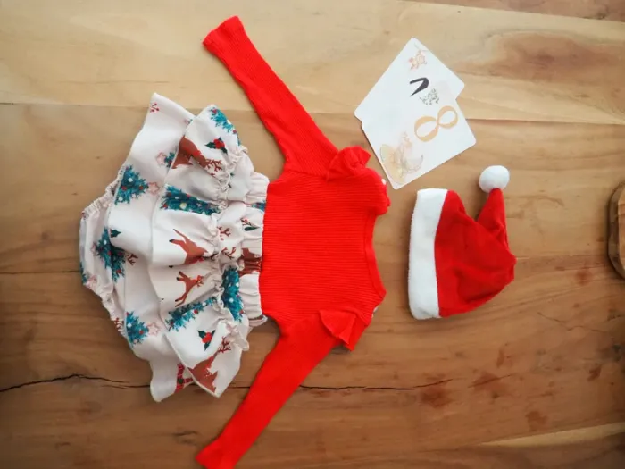 Robe Shein Noël fille 12-18 mois - photo numéro 4