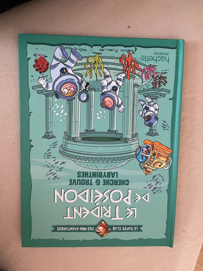 Livre Le Trident de Poseidon