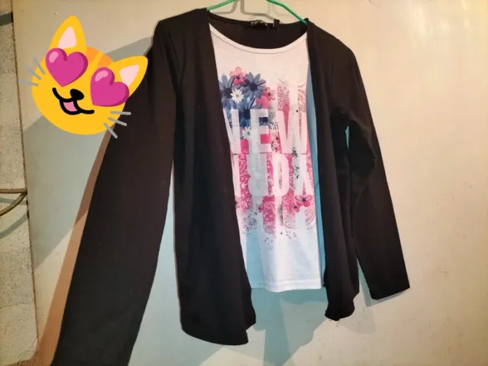 Maillot manches longues noir punkidz 14 ans - photo numéro 3