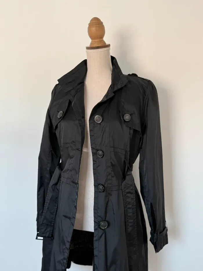 Parka anorak blouson manteau abrigo veste vest jas trench Giacca chaqueta jacket jas test noir - photo numéro 6