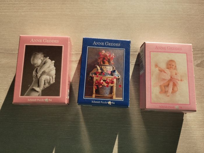 Lot 3 puzzles 54 pièces