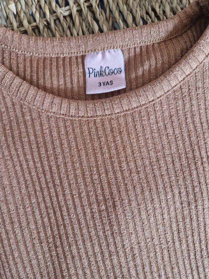 Jolie robe marron style nature bohème 🐇3 ans🐇 - photo numéro 3