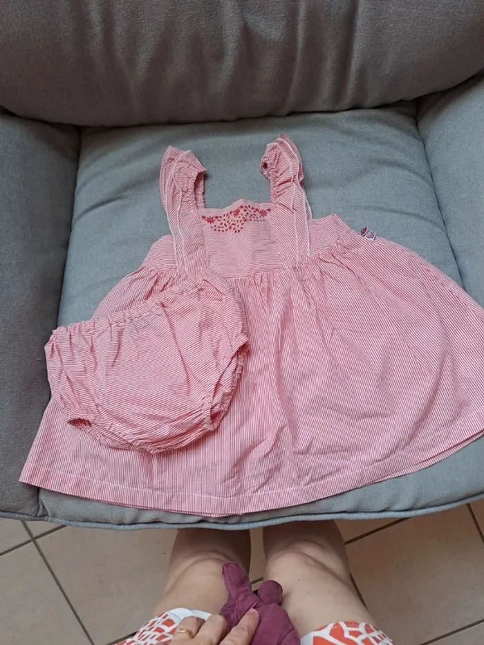 Ensemble Robe + culotte Sergent Major 6 mois