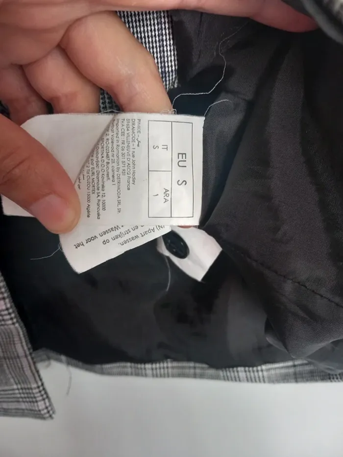 Blazer à carreaux Pimkie - photo numéro 6