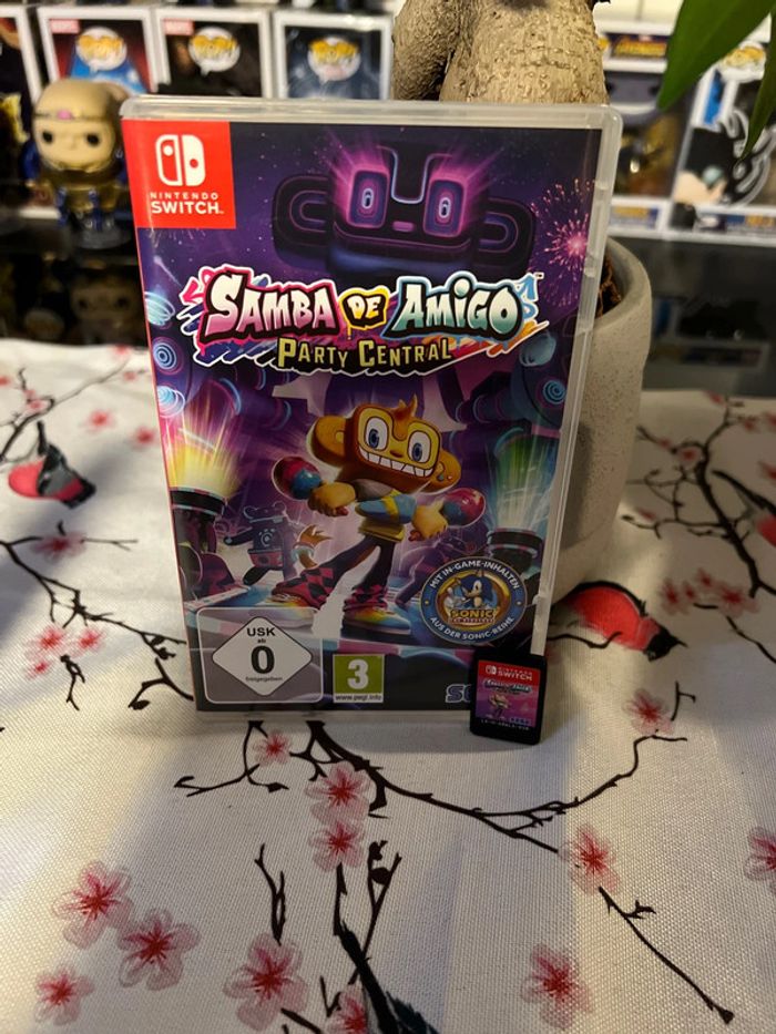 Jeu Nintendo switch samba de amigo