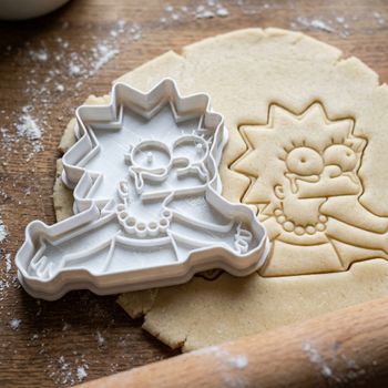 Emporte-pièce inspiré de Lisa Simpson - Découpoir Biscuit, Sablé et Pâte à Sucre