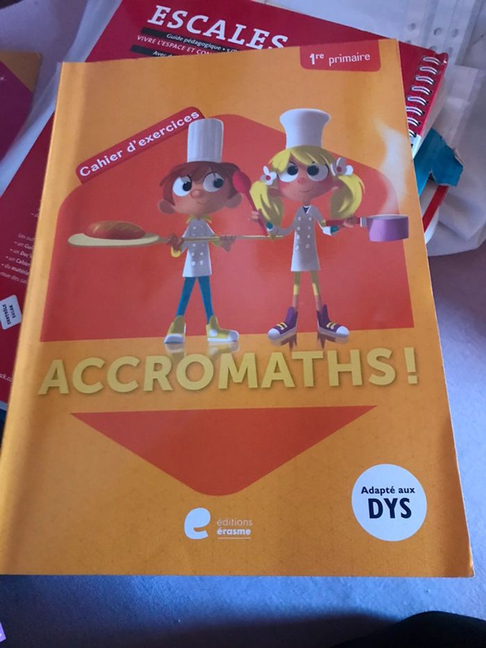 Accromaths ! Éditions érasme Manuel de l’élève + Cahier d’exercices - photo numéro 5