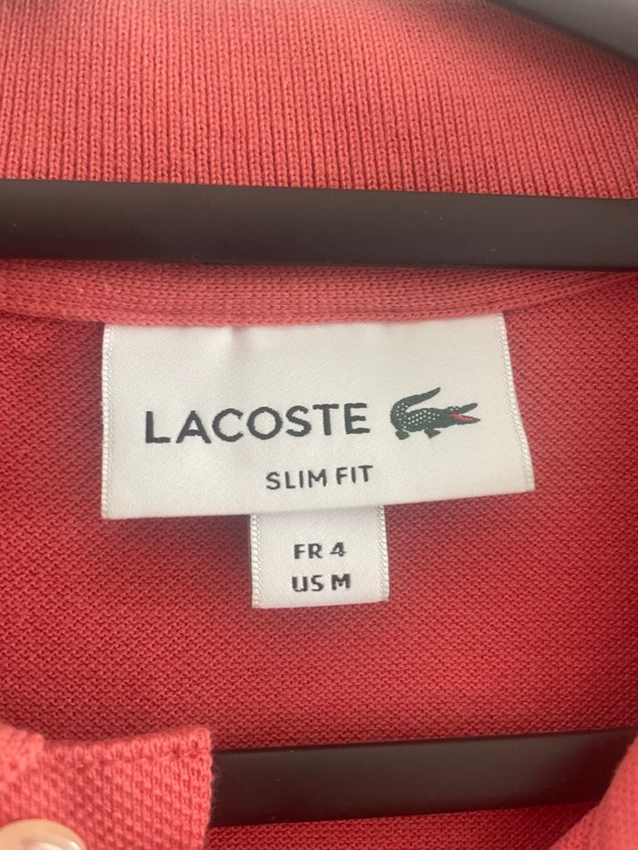 Polo Lacoste Corail - photo numéro 4