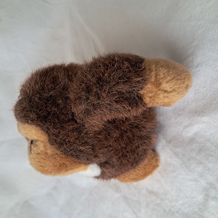 Doudou peluche gorille singe L'univers fascinant des animaux éditions Atlas Hauteur 12 cm - photo numéro 5