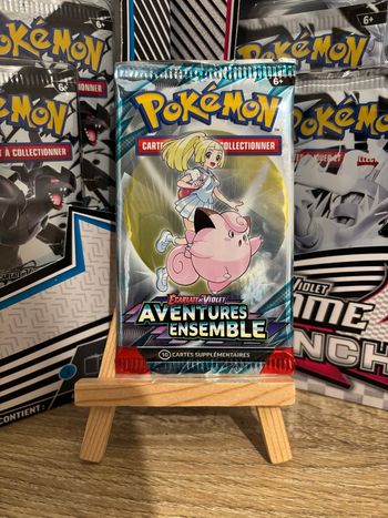Booster Pokémon Aventures Ensemble rescellé 