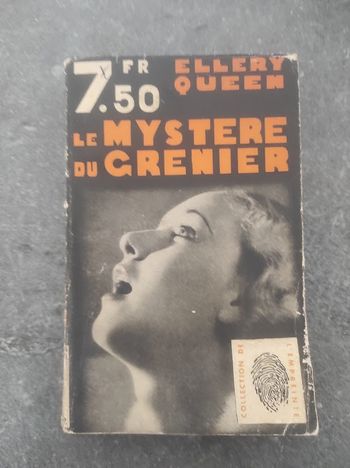 Le mystère du grenier Ellery Queen Nouvelle Revue Critique l'Empreinte 1938